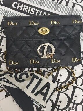 Dior 100% Silk Scarf Bumbag Crossbody Bundle
